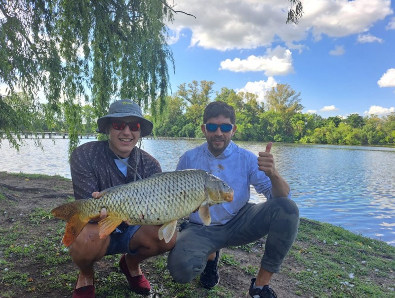 Fructfera jornada de pesca de Undercarp en 9 de Julio